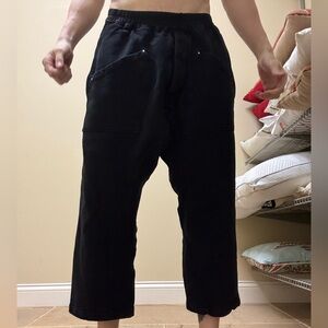 Rick Owens Black Joggers